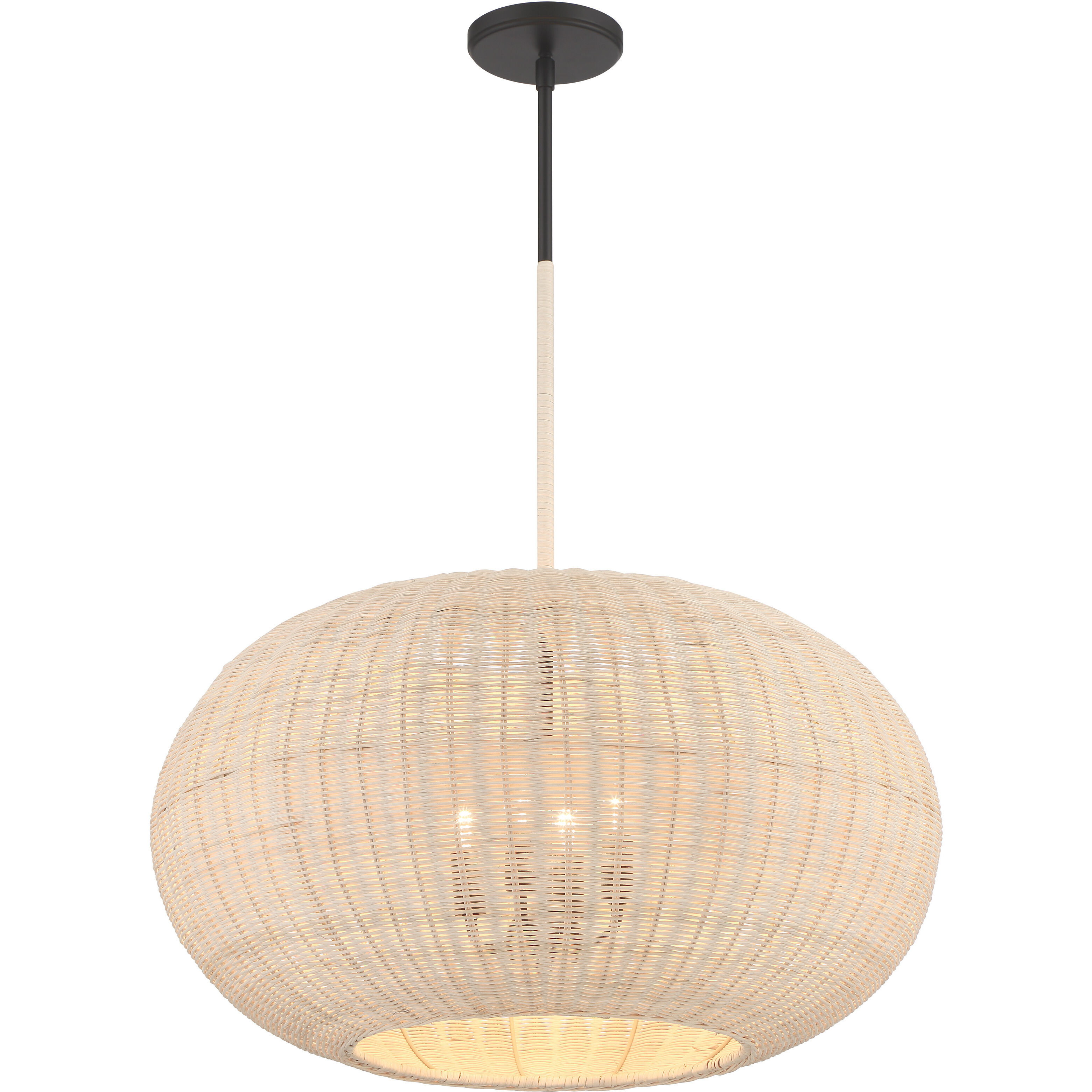 Modjeska 4 Light 24 inch Coal Pendant Ceiling Light