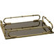 Belmont Gold Tray in 11.75 x 17 x 3
