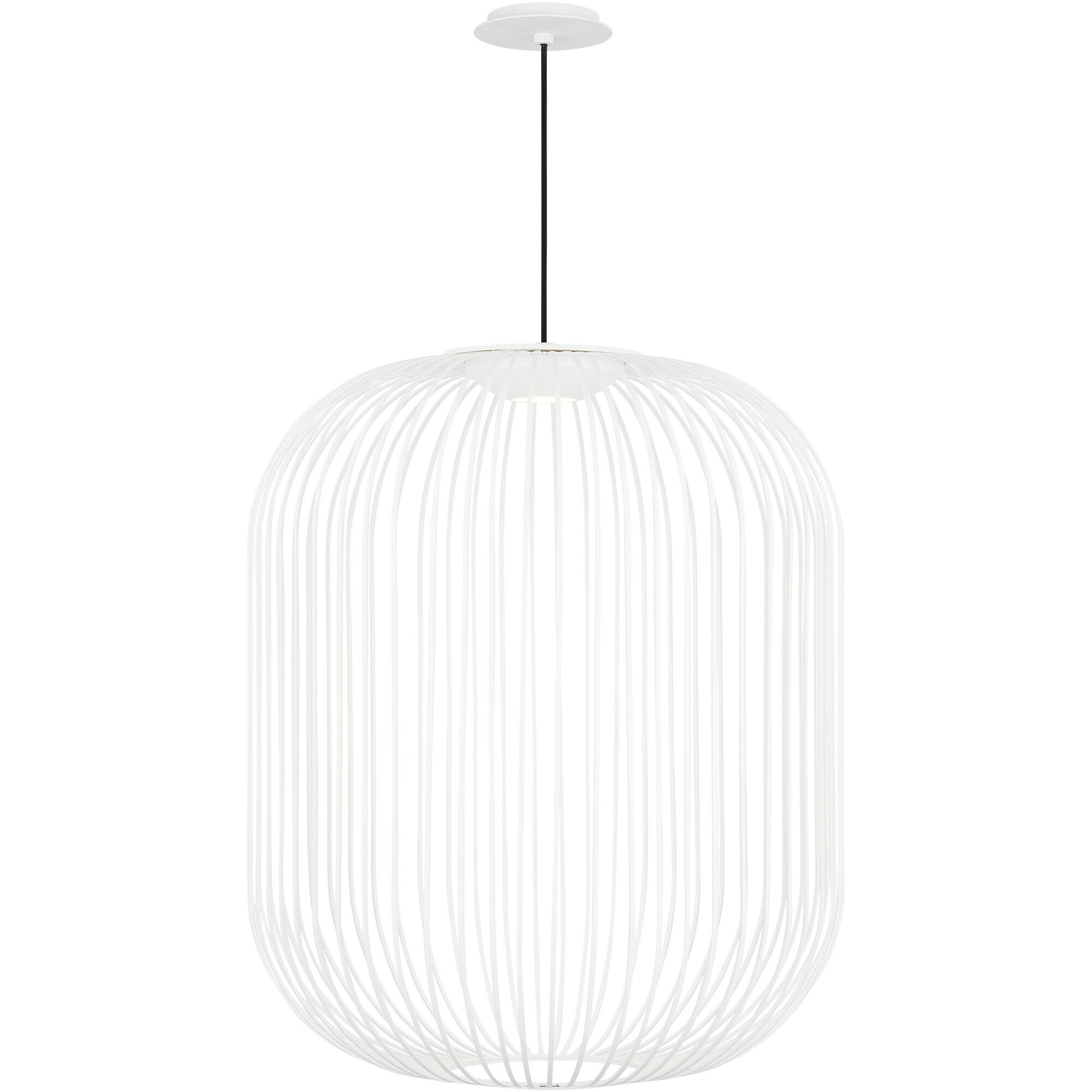 Sean Lavin Kai LED 22.5 inch Matte White Pendant Ceiling Light, Integrated LED