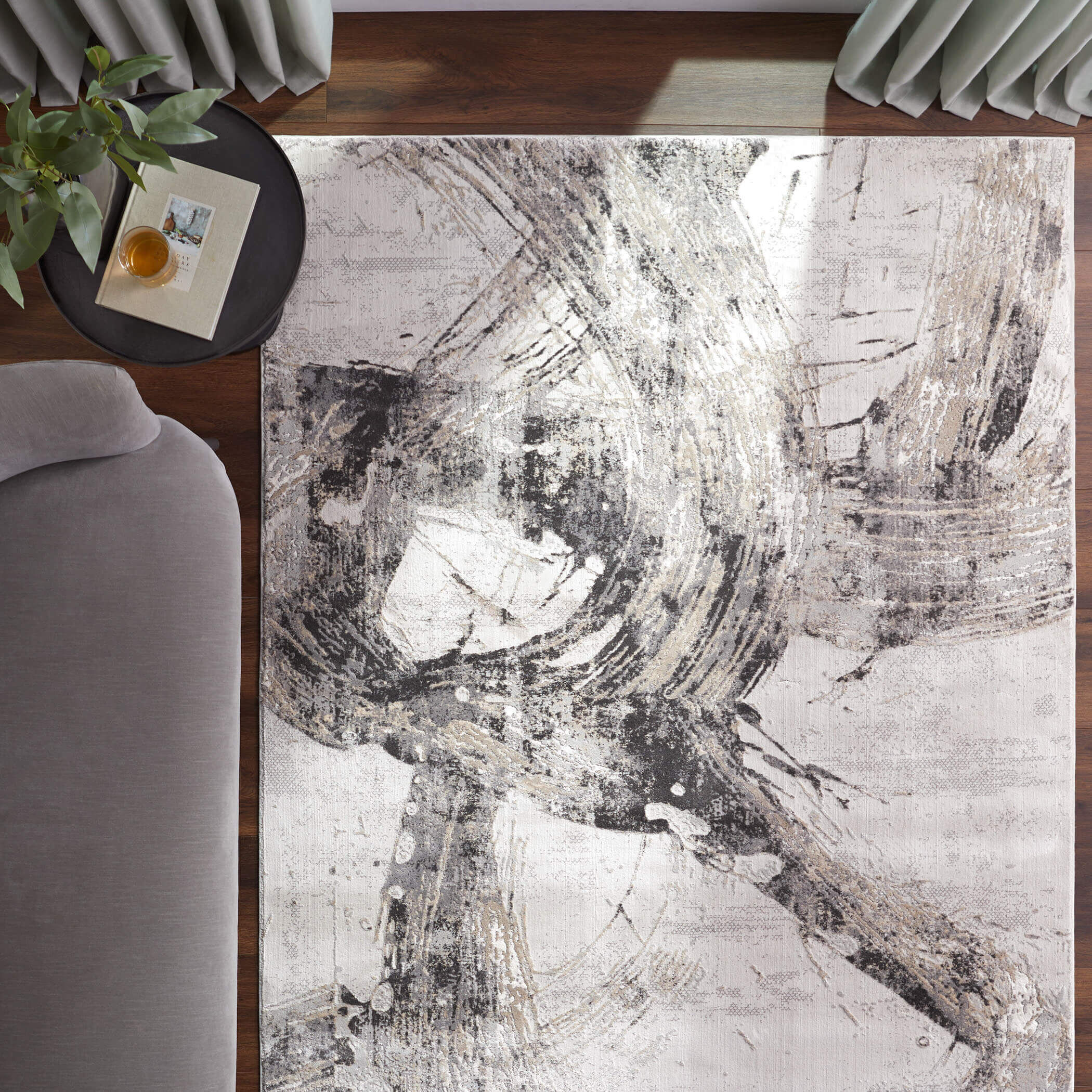 Kemer 158 X 118 inch Mineral Tones Rug in 10 x 13