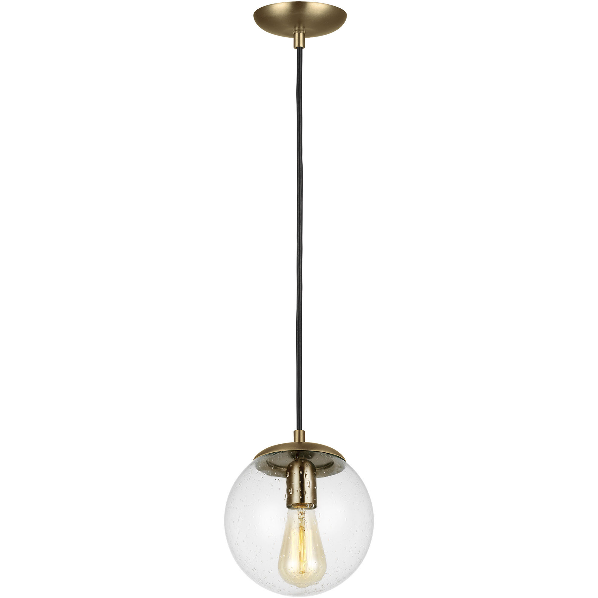 Leo - Hanging Globe 1 Light 8.00 inch Pendant
