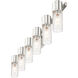 Midtown 6 Light 36 inch Brushed Nickel Bath Vanity Wall Light