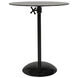 Felix 19 X 16.5 inch Matte Black Side Table