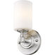 Cannondale 1 Light 5.75 inch Brushed Nickel Wall Sconce Wall Light