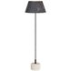 Xena Burnt Iron Floor Lamp Portable Light