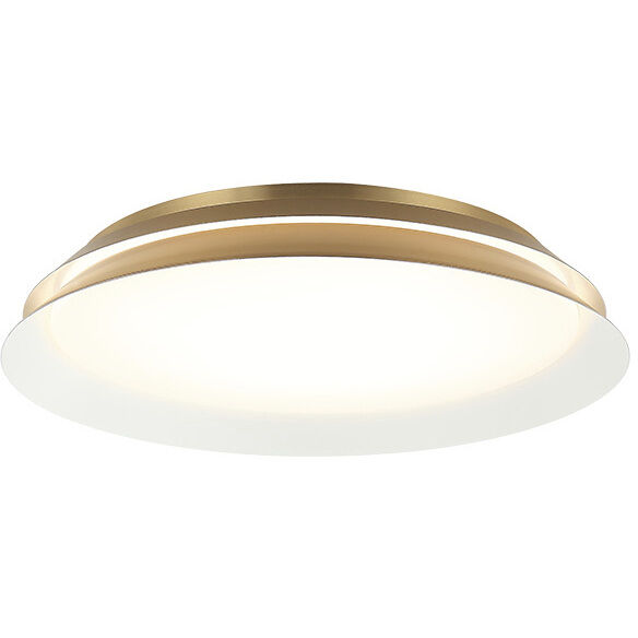 Dahlia LED 17.88 inch Aged Gold Brass Wall Sconce Wall Light