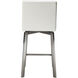 Giro 38 inch White Swivel Counter Stool