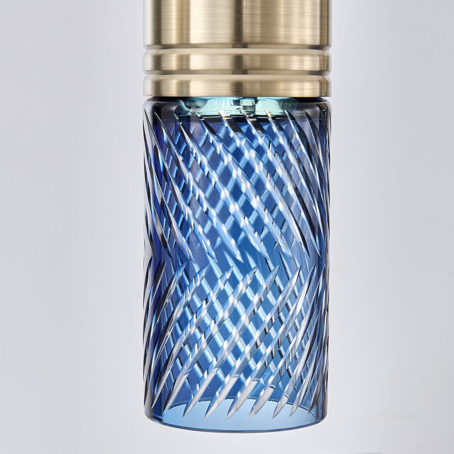 Kiriko LED 5.5 inch Winter Brass Linear Pendant Ceiling Light