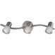 Madison 3 Light Brushed Pewter Track Ceiling Light
