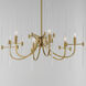 Divine 6 Light 30 inch Heritage Chandelier Ceiling Light