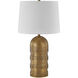 Wehunt 32 inch 100.00 watt Brass Table Lamp Portable Light, Coco & Dash