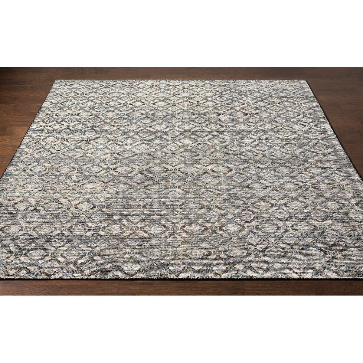 Malaga 120 X 96 inch Ink Blue Rug in 8 x 10, Rectangle