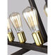 Sean Lavin Finnegan 7 Light 60 inch New World Bronze Linear Chandelier Ceiling Light