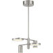 Swivel LED 19.75 inch Brushed Nickel Chandelier Ceiling Light