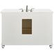 Otto 48 X 21 X 35 inch Antique White Vanity Sink Set