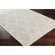 Starlit 108 X 72 inch Light Slate/Blue/Cream Handmade Rug in 6 x 9, Rectangle