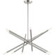 Soho 12 Light 28 inch Brushed Nickel Chandelier Ceiling Light