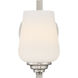 Shyloh 1 Light 5 inch Brushed Nickel Bath Light Wall Light