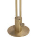Storn 20.25 inch Vintage Brass Table Lamp Portable Light