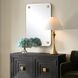 Hamrick 36 X 24 inch Mirror and Brass Mirror