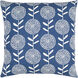 Lachen 20 inch Dark Blue Pillow Kit in 20 x 20, Square
