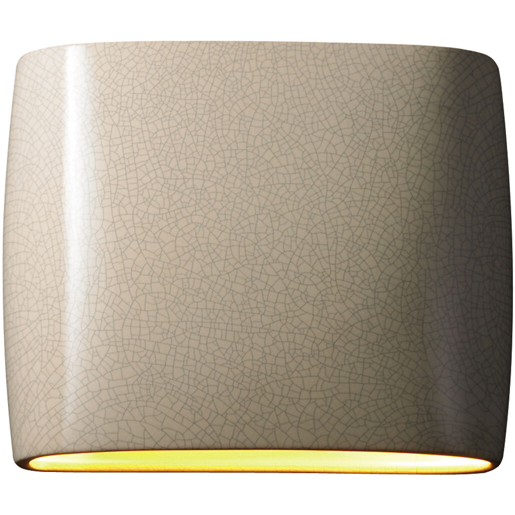 Ambiance LED 12 inch Hammered Copper ADA Wall Sconce Wall Light in 2000 Lm LED