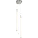 Motif Multi Pendant Ceiling Light in Chrome