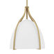 Arcelia 1 Light 12 inch Alturas Gold Pendant Ceiling Light, Medium
