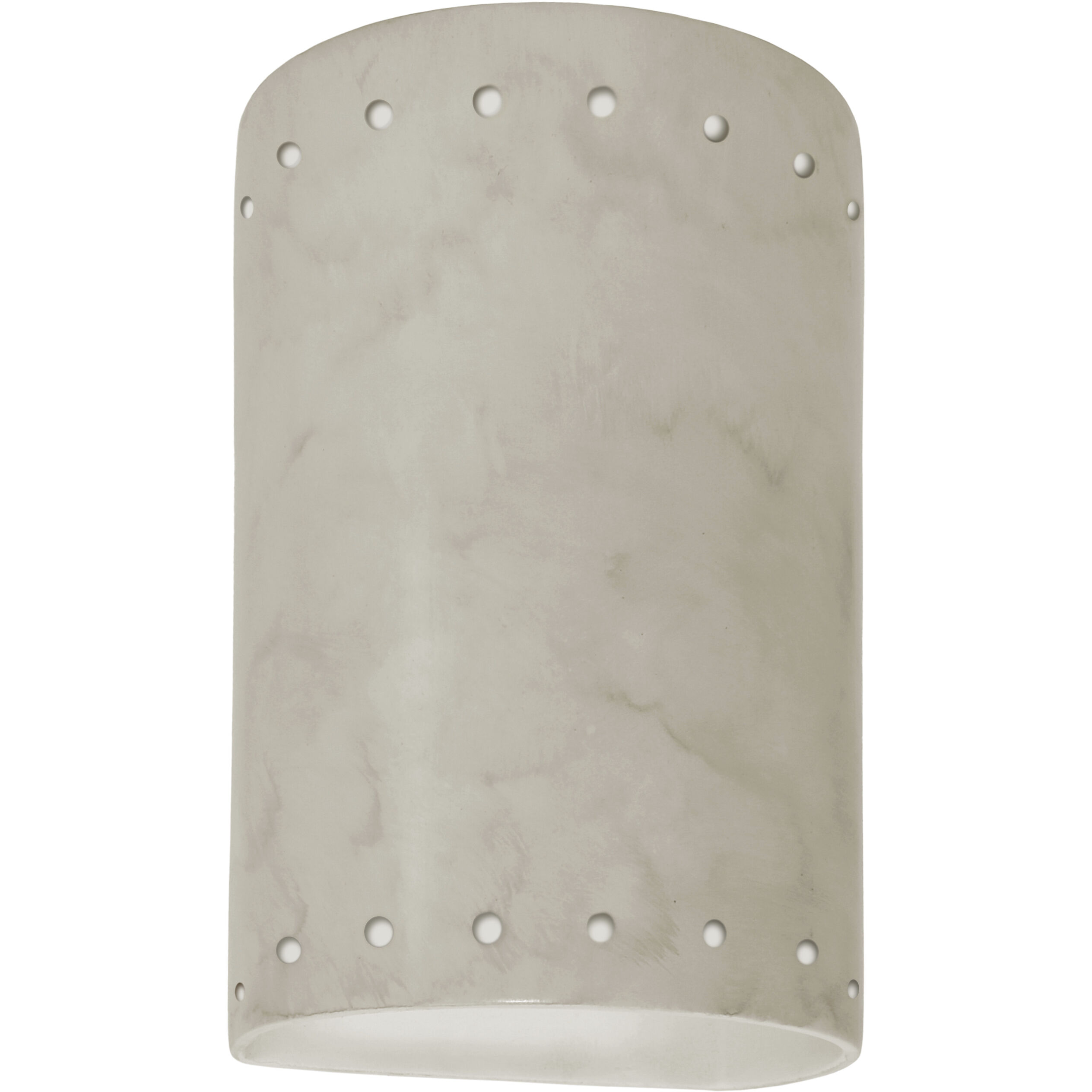 Ambiance Cylinder LED 5.75 inch Antique Patina ADA Wall Sconce Wall Light, Small