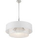 Gramercy 4 Light 25.88 inch Polished Nickel Pendant Ceiling Light