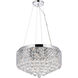 Tully 8 Light 20 inch Chrome Pendant Ceiling Light