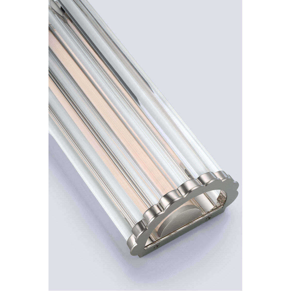 Chapman & Myers Kean LED 5.75 inch Polished Nickel Sconce Wall Light