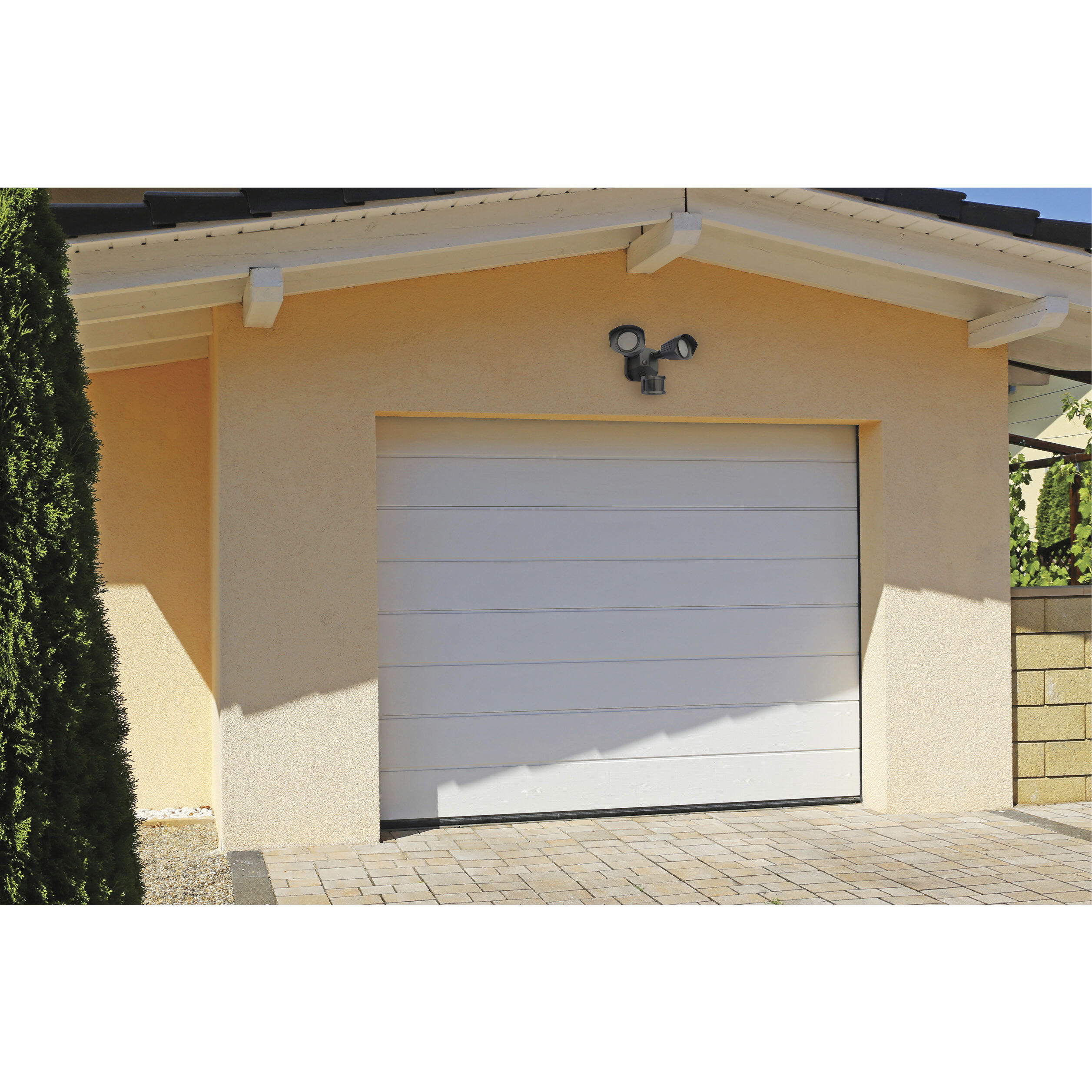 Brentwood LED 4 inch Bronze Outdoor Security Light