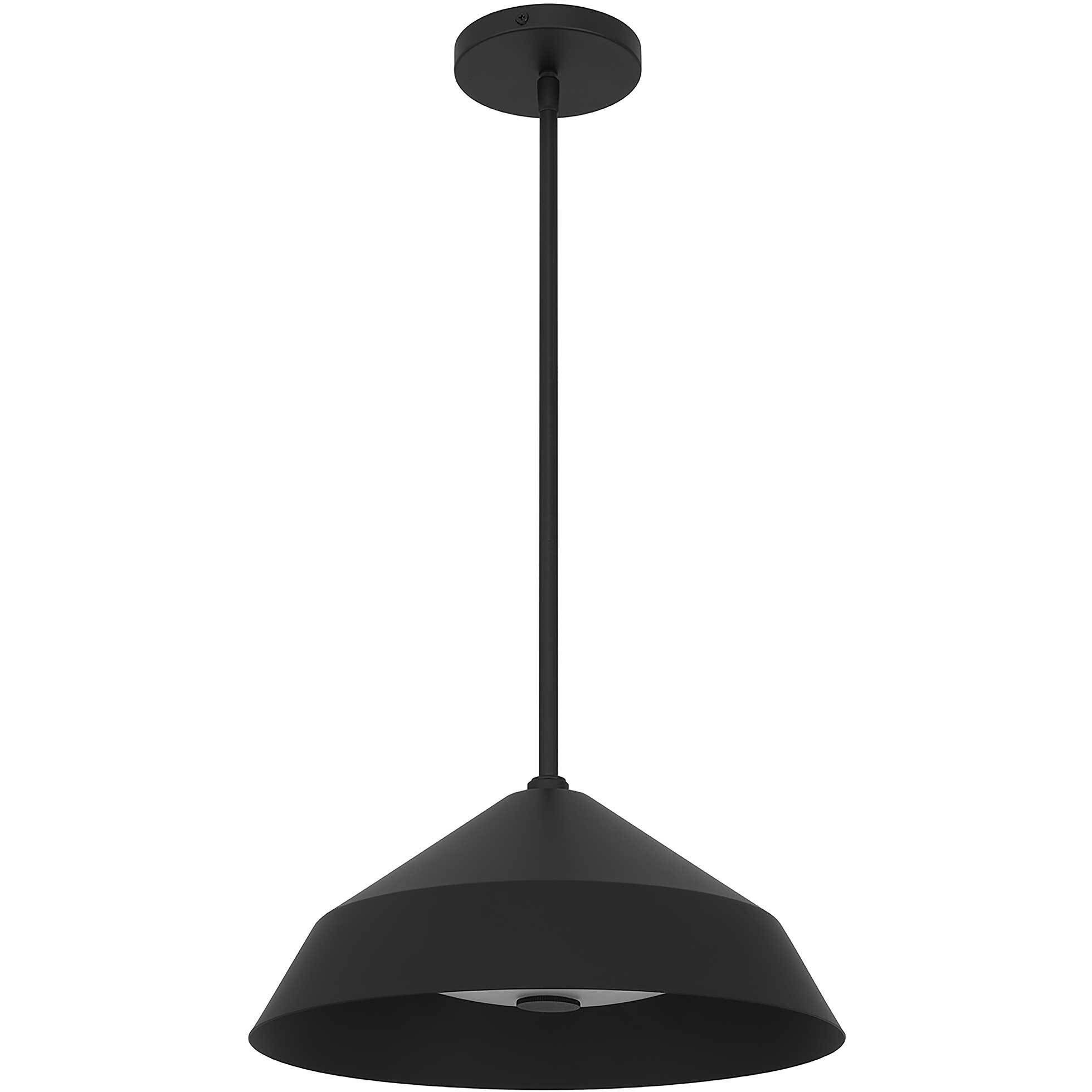 Nin LED 14 inch Sand Black Outdoor Pendant