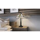 Collingwood 23 inch 75.00 watt Matte Black Table Lamp Portable Light, Tiffany