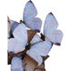 Rue de Bac 13 X 10.5 inch Butterflies Sculpture, Medium