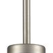 West End 1 Light 4.75 inch Brushed Nickel Mini Pendant Ceiling Light