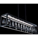 Beyond Mirage LED 54 inch Black Linear Pendant Ceiling Light, Beyond