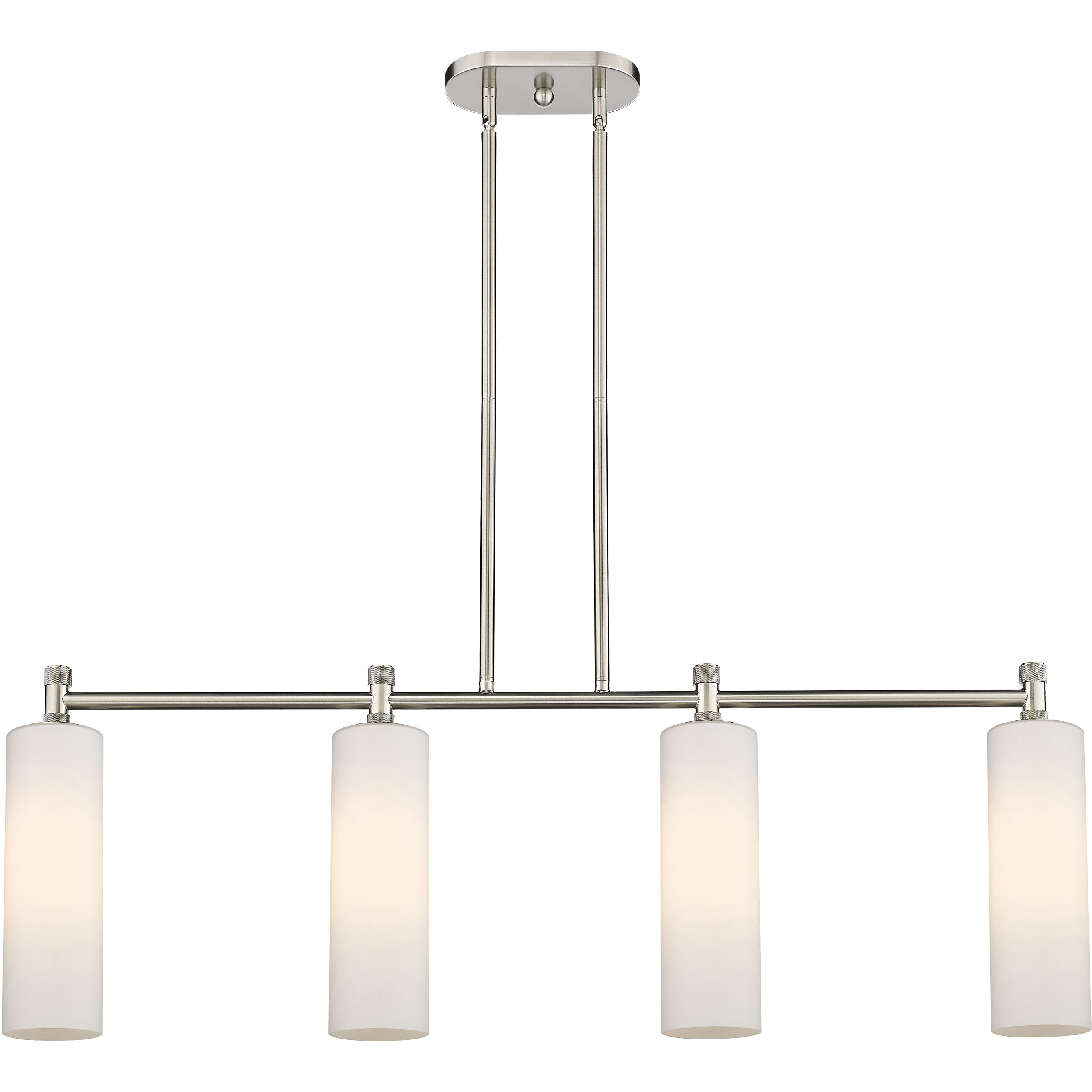 Downtown Urban Crown Point 4 Light 43.75 inch Island Light