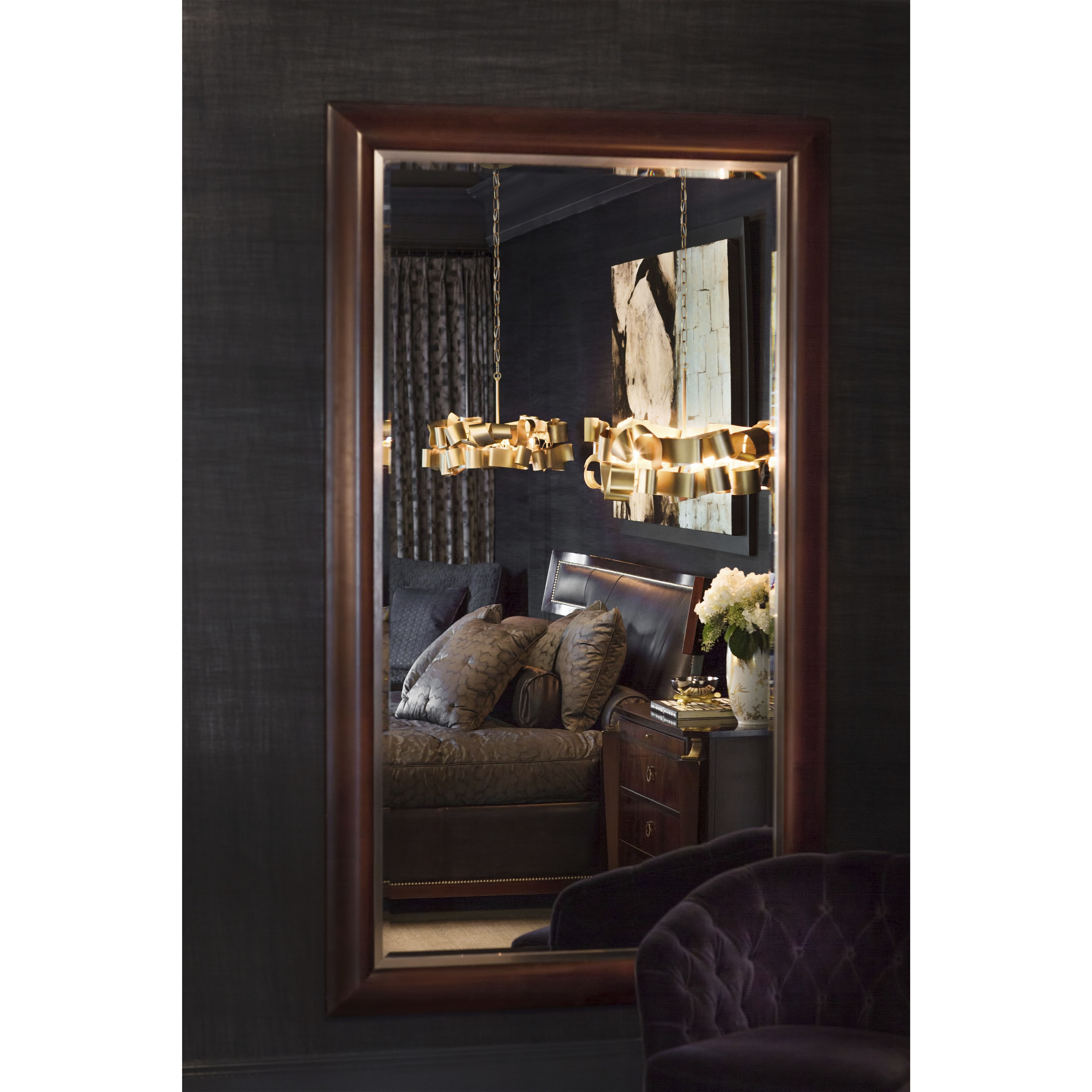 Delfina LED 40 inch Deluxe Gold Chandelier Ceiling Light