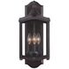 Lakewood Outdoor Wall Sconce Wall Light in Aged Iron