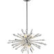 Soleia 8 Light 31.5 inch Chrome Chandelier Ceiling Light in 17