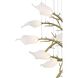 Matera 10 Light 22 inch Gold Chandelier Ceiling Light