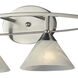 Elysburg Vanity Light Wall Light in Satin Nickel