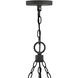 Open Air Sawyer LED 30 inch Black Outdoor Chandelier in 12V LED