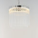 Jolie LED 11 inch Polished Nickel Single Pendant Ceiling Light