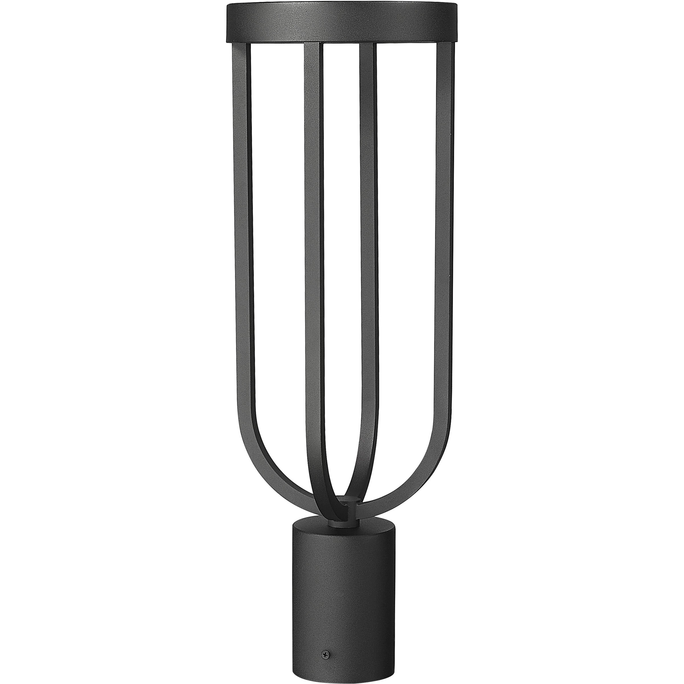 Leland LED 21 inch Sand Black Outdoor Post Mount Fixture