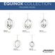 Buster 6 Light 27.75 inch Polished Nickel Foyer Pendant Ceiling Light