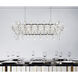 Aleka 24 Light 17 inch Chrome Candle Chandelier Ceiling Light