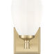Oren 1 Light 6.5 inch Modern Gold Bath Vanity Light Wall Light